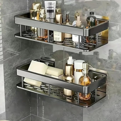 Wall Mounted Bathroom Shelves Rack Holder Stand for Bathroom