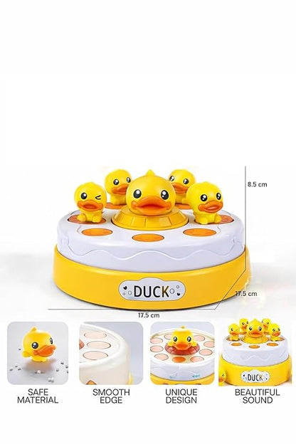 Dancing Jumping Duck Toy with Rotating Board