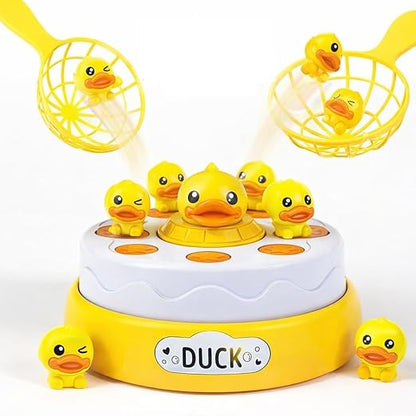 Dancing Jumping Duck Toy with Rotating Board